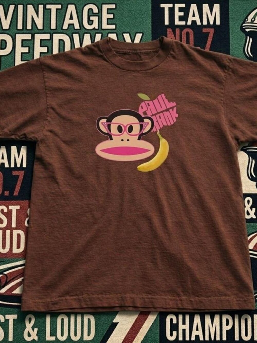 Paul Frank brown cotton t-shirt